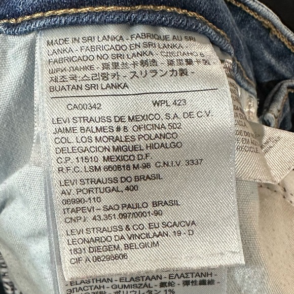 LEVIS Mid Rise Skinny - Picture 5 of 5